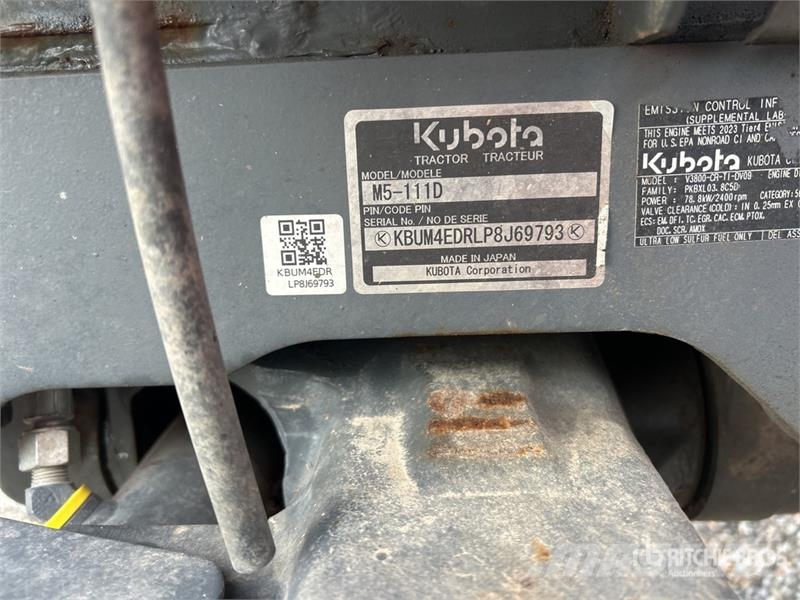 Kubota M5-111D Traktory