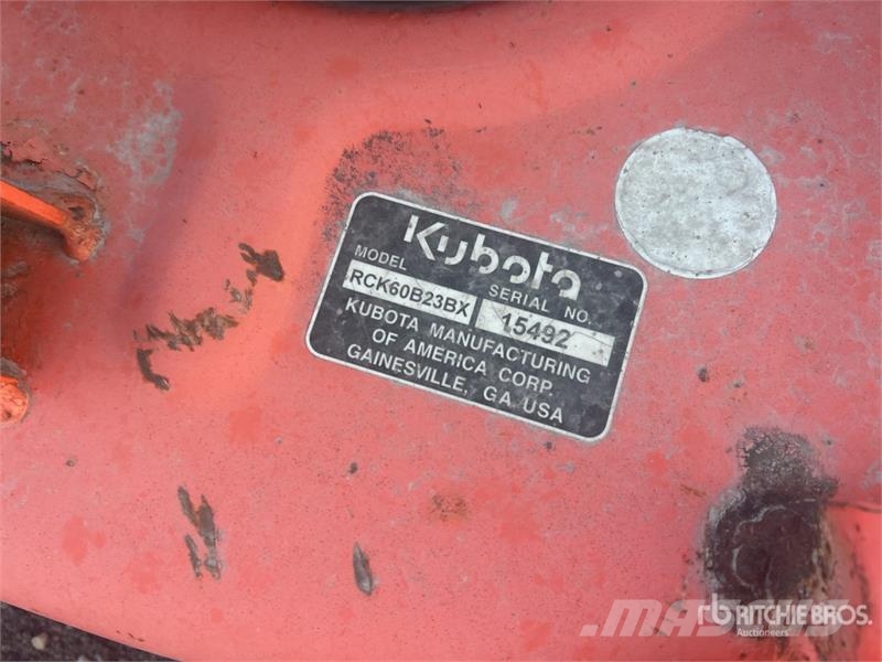 Kubota RCK60B23BX 60 in Mower Deck Diger parçalar