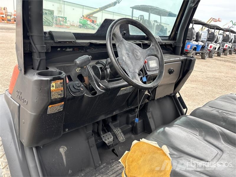 Kubota RTV-X1140 Kommunaalteenuste tehnika