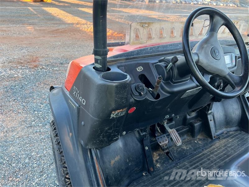 Kubota RTV-X1140WL 4x4 Utility Vehicle Kommunaalteenuste tehnika