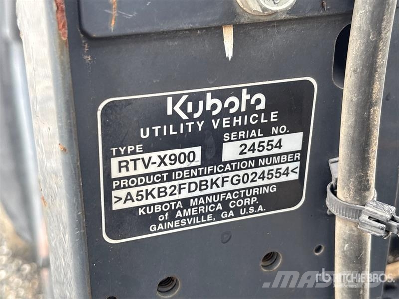 Kubota RTV-X900 ماكينات منفعة عامة