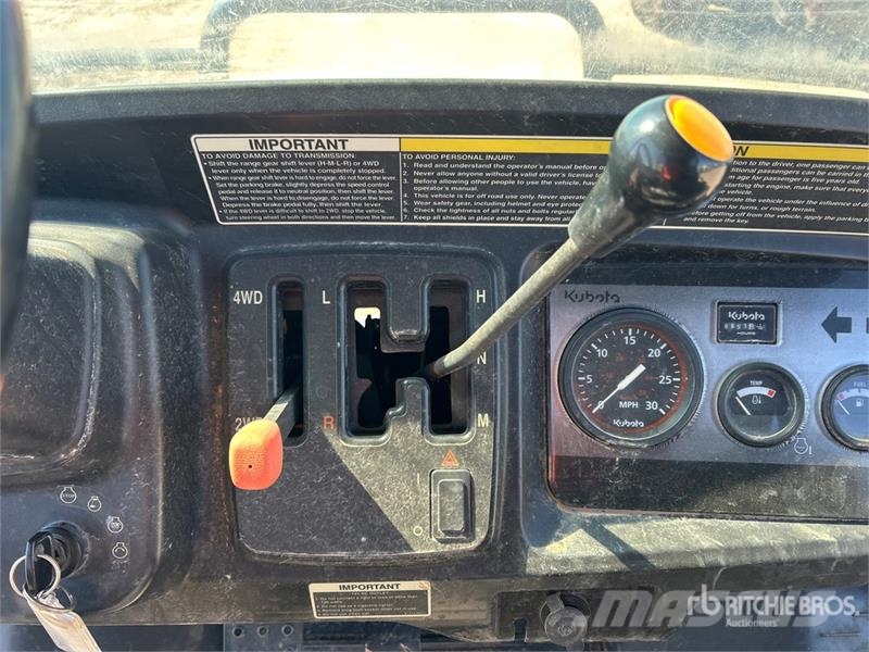 Kubota RTV1140CPX Maquinarias para servicios públicos