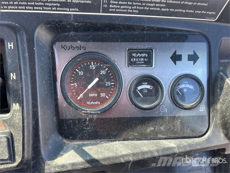 Kubota RTV1140CPX Maquinarias para servicios públicos