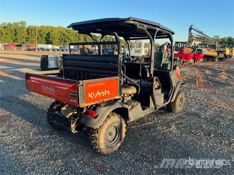 Kubota RTVX1140WH 4x4 Utility Vehicle Kommunaalteenuste tehnika