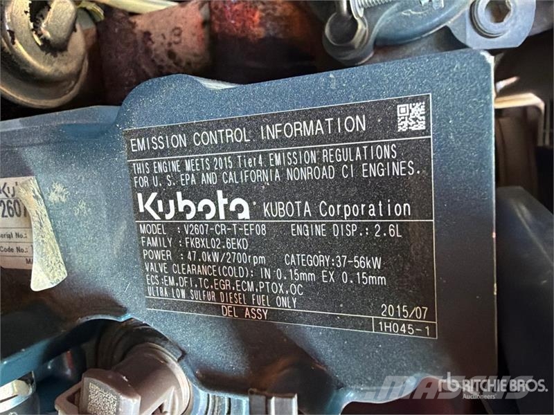 Kubota SSV65 Kompaktrakodók