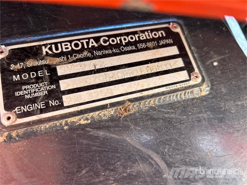 Kubota SVL97-2 Lietoti riteņu kompaktiekrāvēji