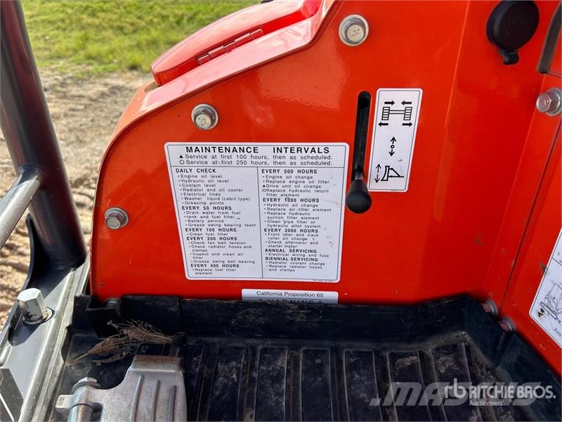 Kubota U17 Mini ekskavatori < 7 t