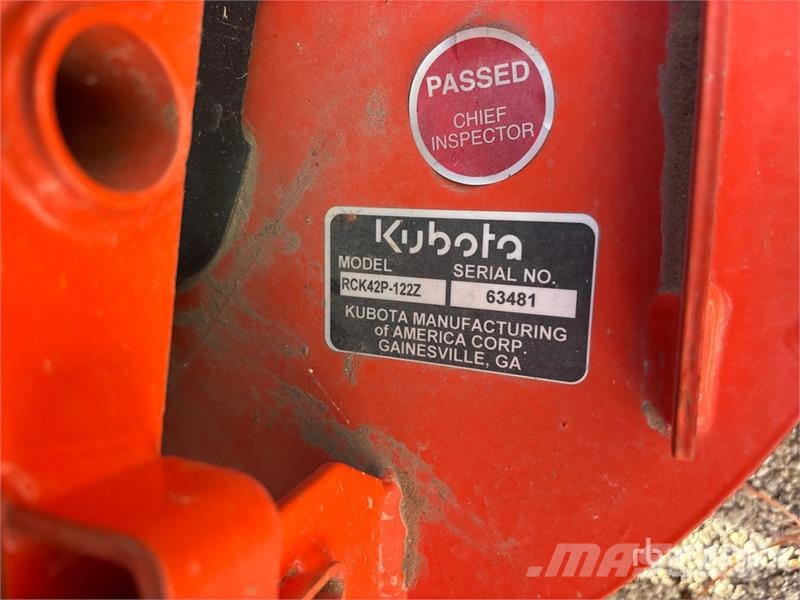 Kubota Z232KW Zero-Turn Lawn Mower Tractores corta-césped