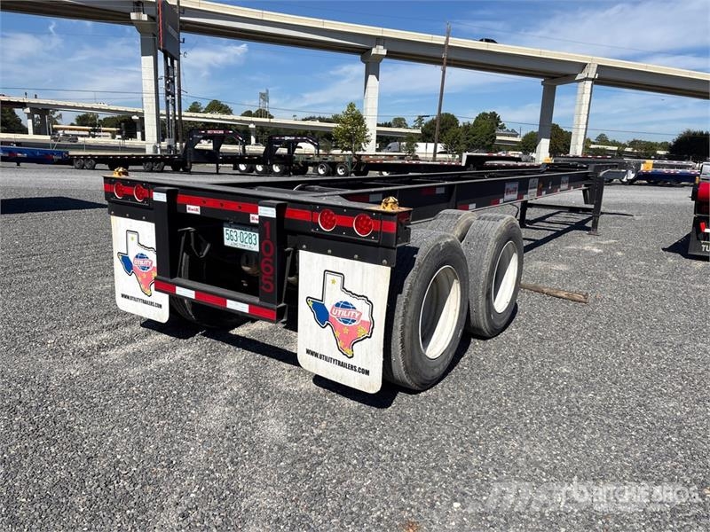 Kwik 40GN2S R09 T/A Container Trailer Remorque porte container