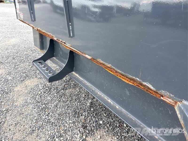 Lamar 16 ft T/A Dump Utility Trailer Remorque benne