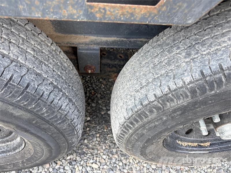 Lamar 16 ft T/A Dump Utility Trailer Remorque benne