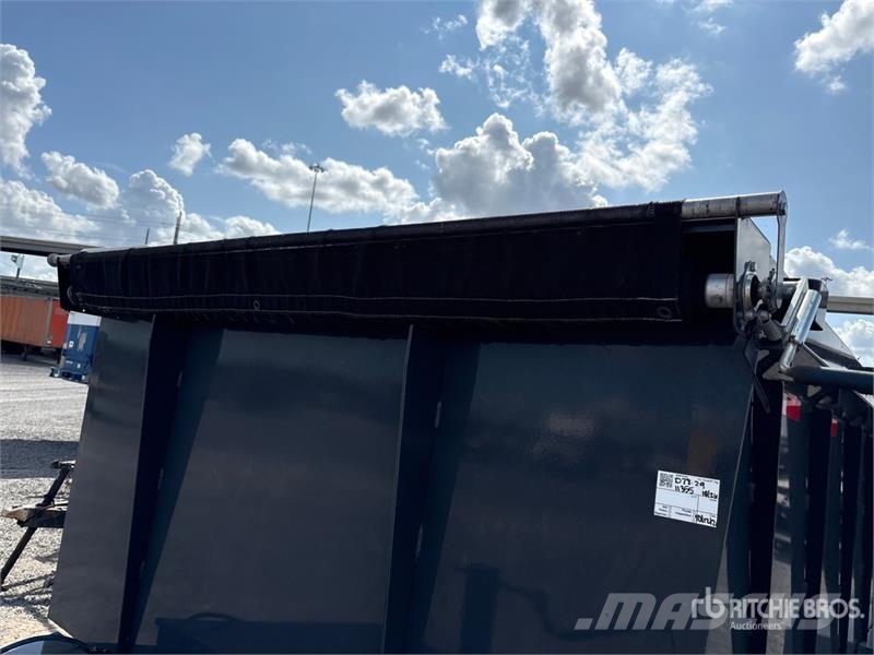 Lamar 16 ft T/A Dump Utility Trailer Remorque benne