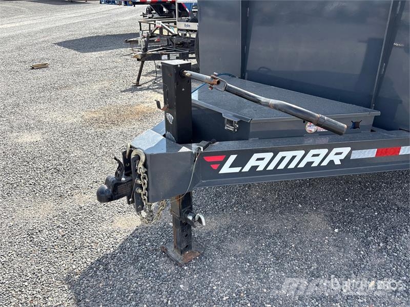 Lamar 16 ft T/A Dump Utility Trailer Remorque benne
