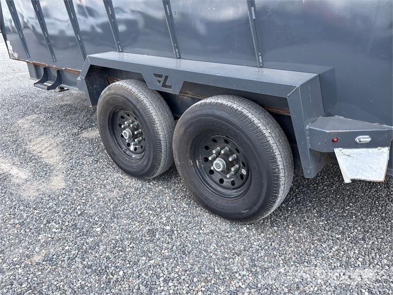 Lamar 16 ft T/A Dump Utility Trailer Remorque benne