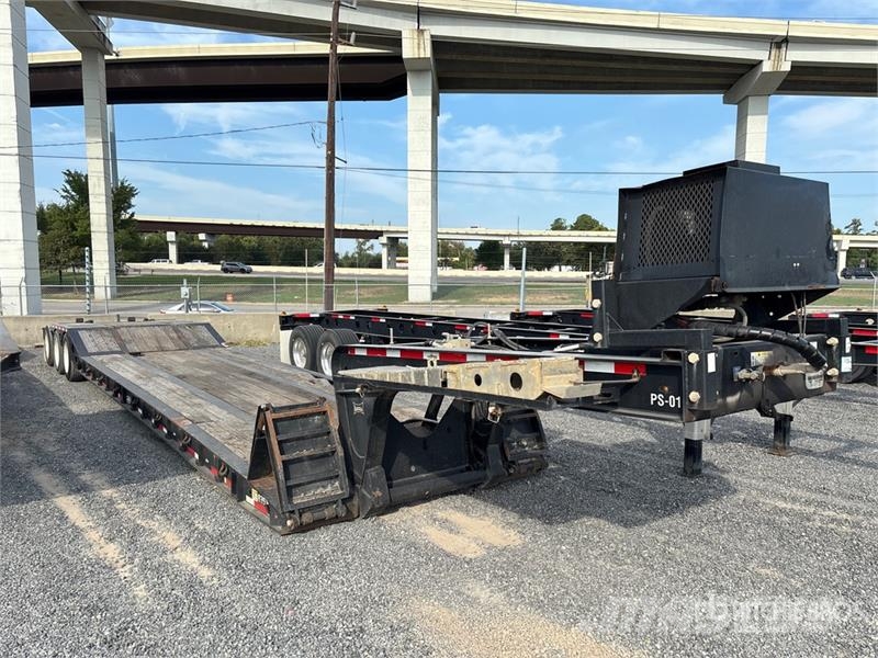Landoll 835 Tri/A Removable Gooseneck Lowboy Trailer 低架裝載車
