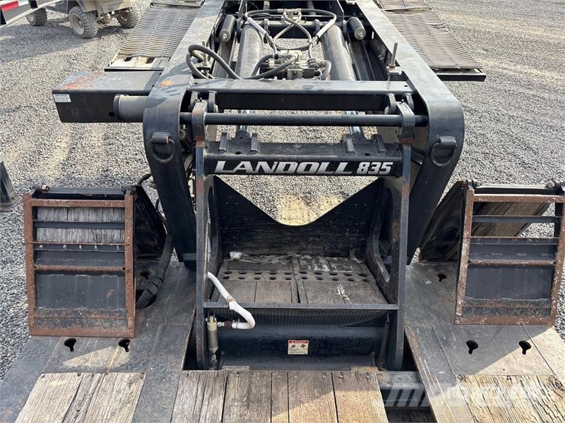 Landoll 835 Tri/A Removable Gooseneck Lowboy Trailer 低架裝載車