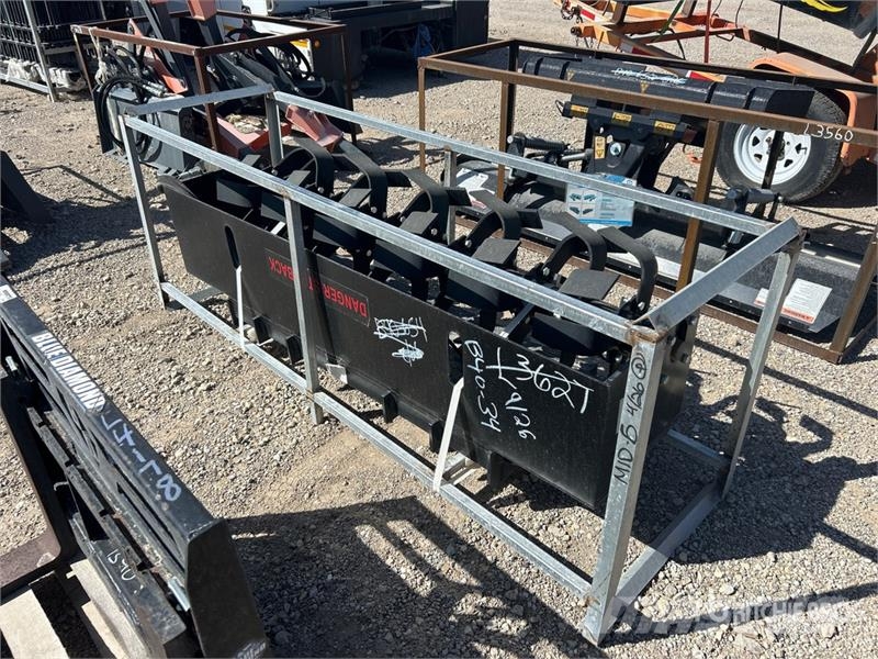 Landy 72 in Skid Steer Tiller Power harrows and rototillers