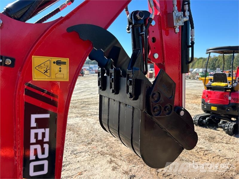  LE20-RED Mini Excavator (Unused) Minigravemaskiner