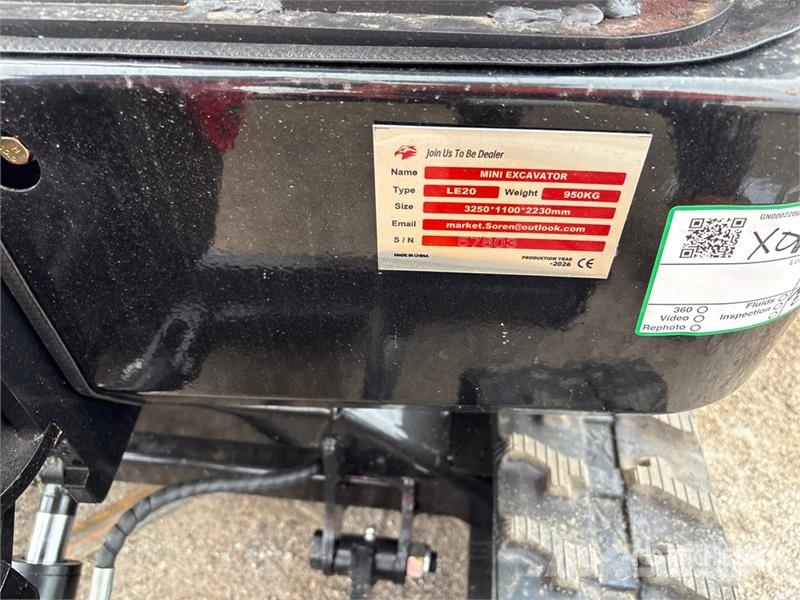  LE20-RED Yanmar Diesel Mini Excavator (Unused) Mini ekskavatori < 7 t