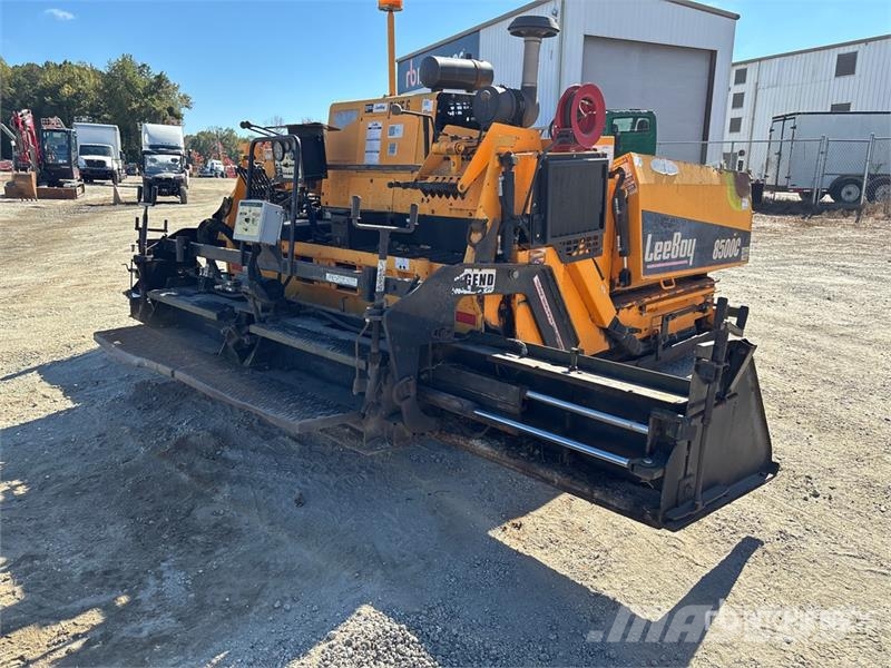 LeeBoy 8500C Track Asphalt Paver Asfalto klotuvai