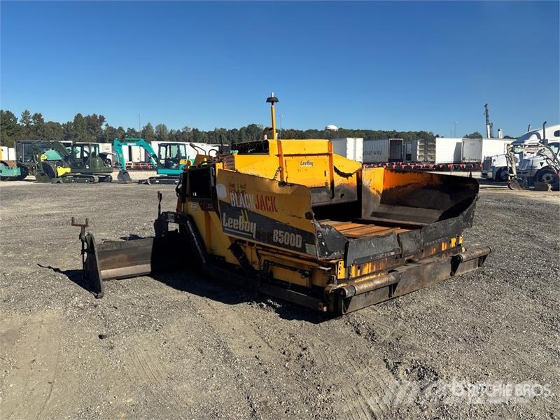 LeeBoy 8500D Track Asphalt Paver Asfaltadoras