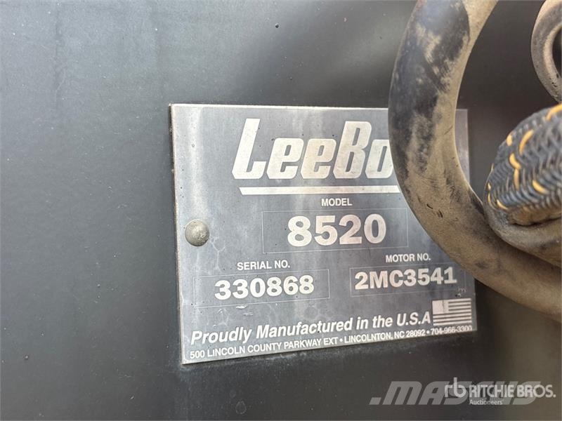 LeeBoy 8520B Track Asphalt Paver Asfalt sericiler