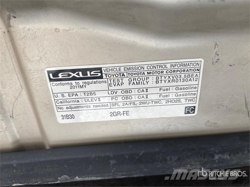 Lexus ES 350 Automobile 汽车