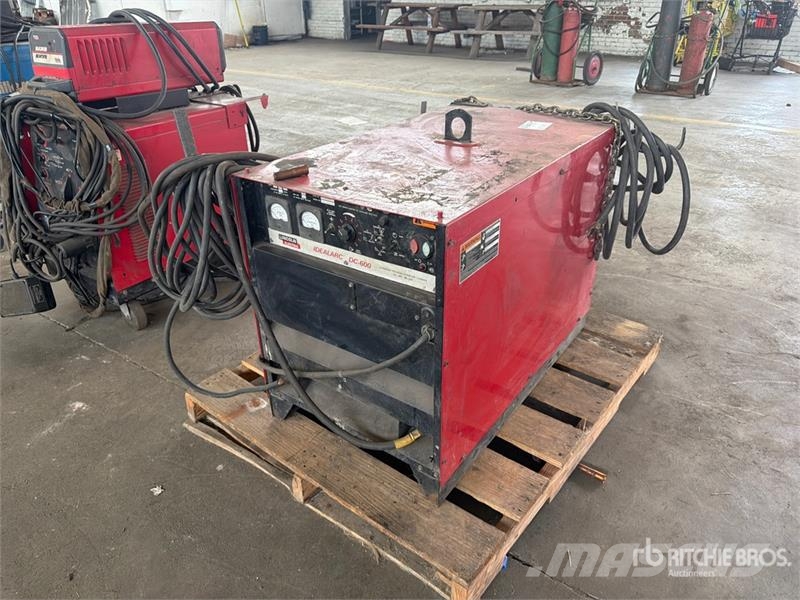 Lincoln 600 A Skid-Mounted Multi-Process Electric Welder Suvirinimo technika