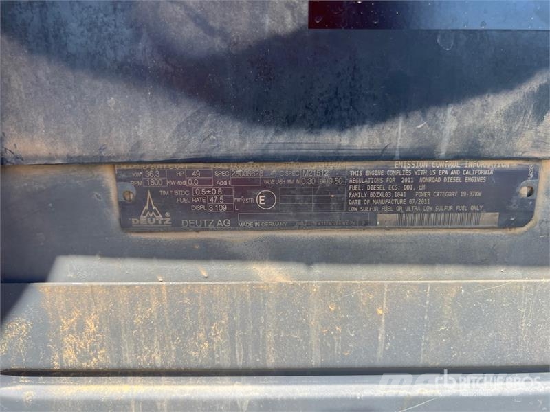 Lincoln Electric Electric Vantage 500 575 A Skid-Mounted M Soldadoras