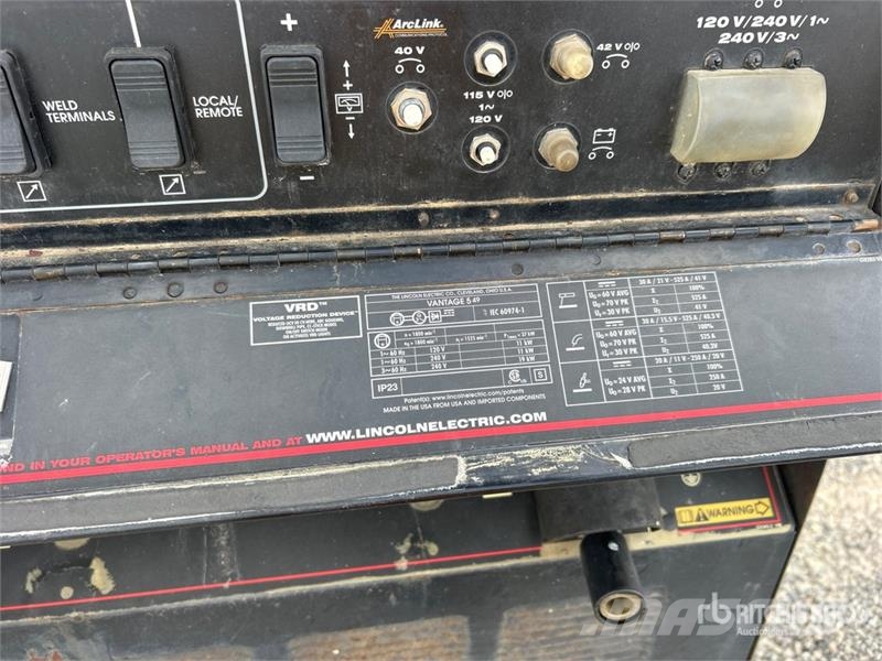 Lincoln Electric Electric Vantage 549 525 A Mobile Multi-P Aparati za zavarivanje