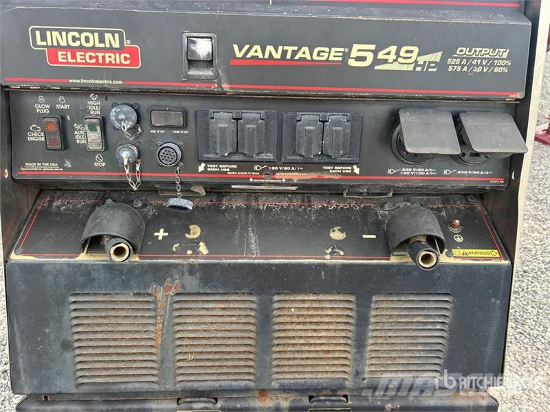 Lincoln Electric Electric Vantage 549 525 A Mobile Multi-P Aparati za zavarivanje