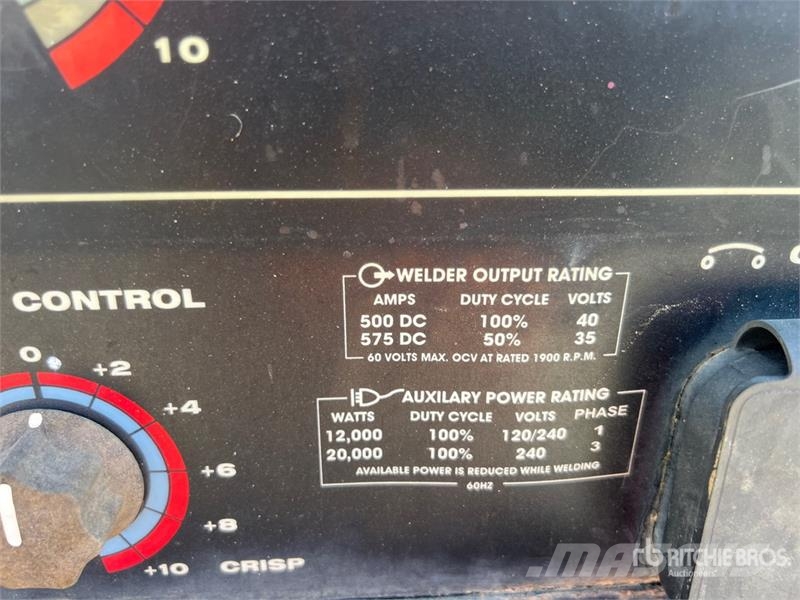 Lincoln Electric Electric Vantage 500 575 A Skid-Mounted M Soldadoras