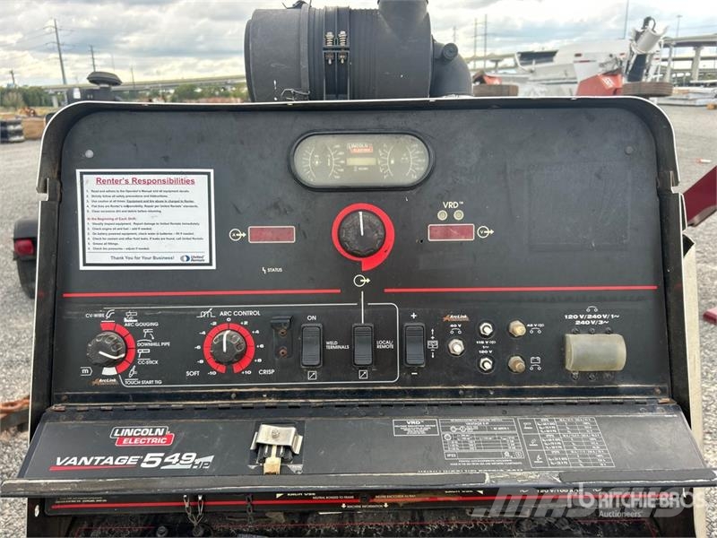 Lincoln Electric Electric Vantage 549 525 A Mobile Multi-P Aparati za zavarivanje
