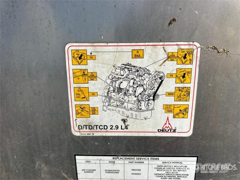 Lincoln of Lincoln SAE-500 500 A Skid-Mounted Stick Engine Welding Equipment