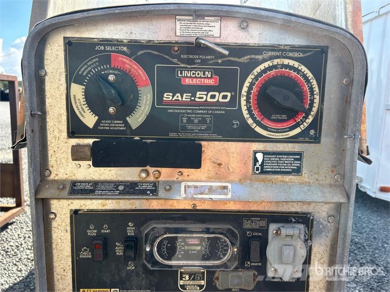 Lincoln of Lincoln SAE-500 500 A Skid-Mounted Stick Engine Welding Equipment