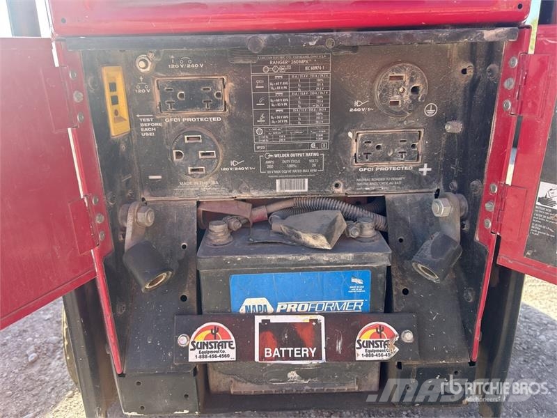 Lincoln Ranger 260MPX 260 A Mobile Multi-Process Engine Dr 溶接機