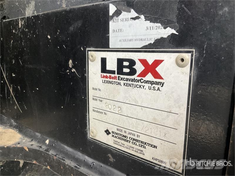 Link-Belt 145X4LC Tracked Excavator Kāpurķēžu ekskavatori