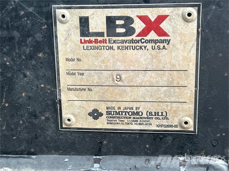 Link-Belt 145X4LC Tracked Excavator Bagri goseničarji