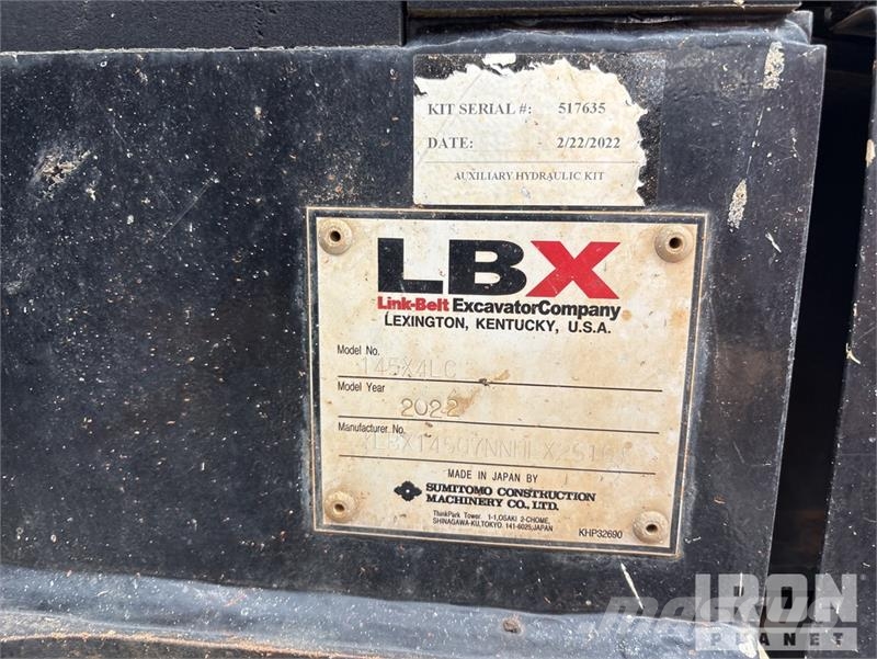 Link-Belt 145X4LC Tracked Excavator Raupenbagger