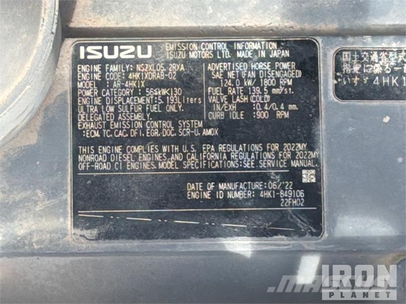 Link-Belt 210X4EX Tracked Excavator Kāpurķēžu ekskavatori