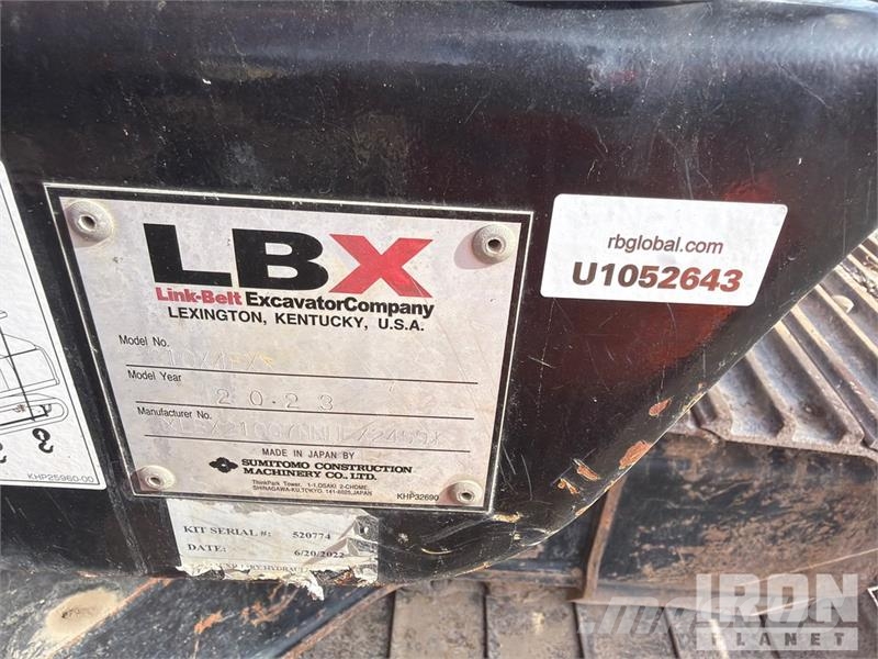 Link-Belt 210X4EX Tracked Excavator Kāpurķēžu ekskavatori