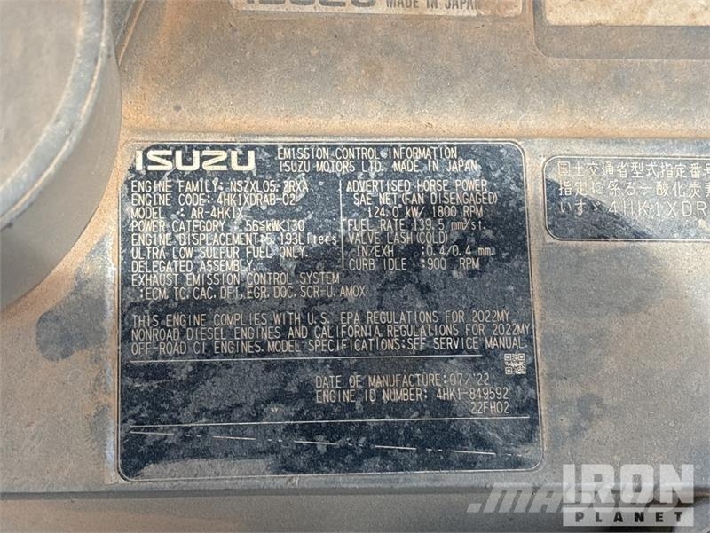 Link-Belt 210X4EX Tracked Excavator Kāpurķēžu ekskavatori