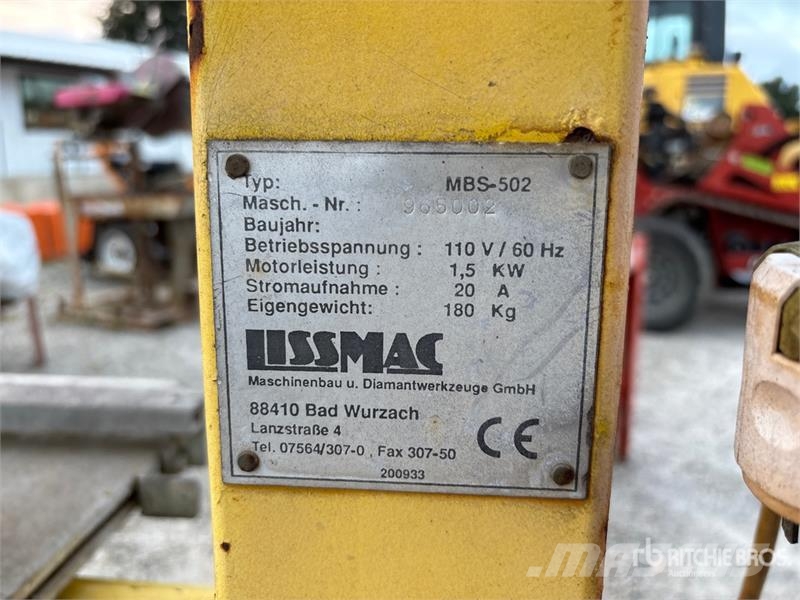 Lissmac MBS-502 Table Saw Andet tilbehør