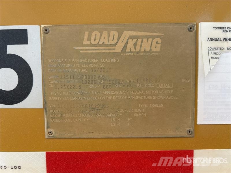 Load King 2060-40-2 自卸拖车