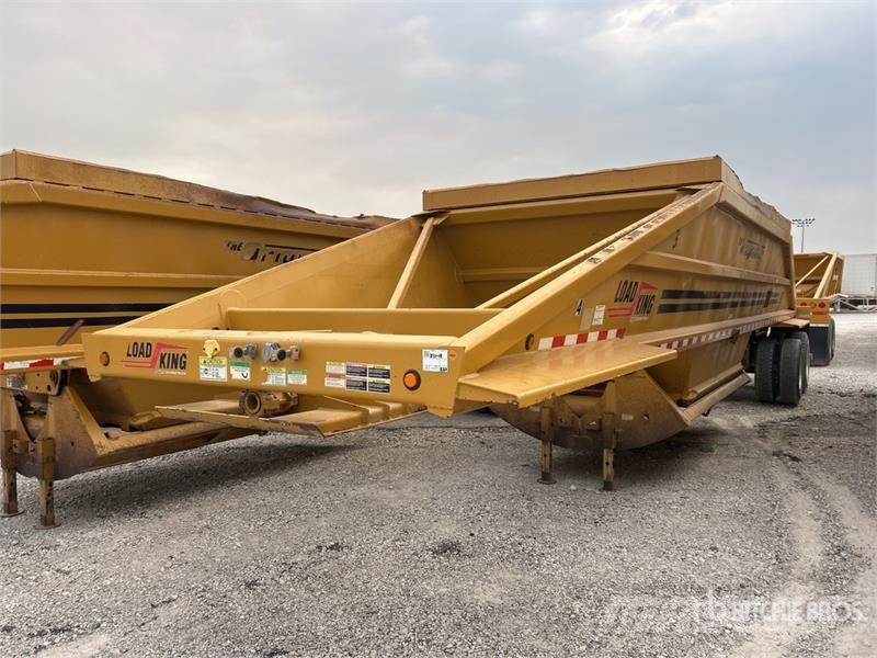 Load King 2060-40-2HD 40 ft T/A Belly Dump Trailer (Inoperab Bañeras