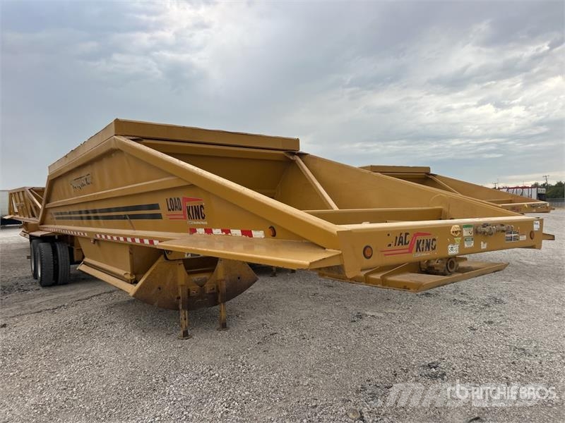Load King 2060-40-2HD 40 ft T/A Belly Dump Trailer (Inoperab Bañeras