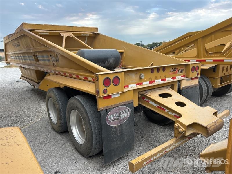 Load King 2060-40-2HD 40 ft T/A Belly Dump Trailer (Inoperab Bañeras
