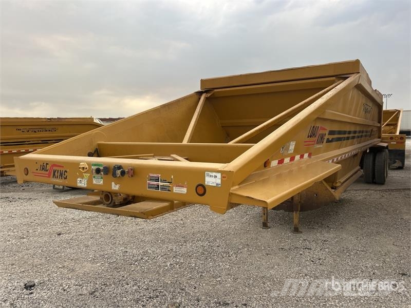 Load King 2060-40-2HD 40 ft T/A Belly Dump Trailer (Inoperab Bañeras
