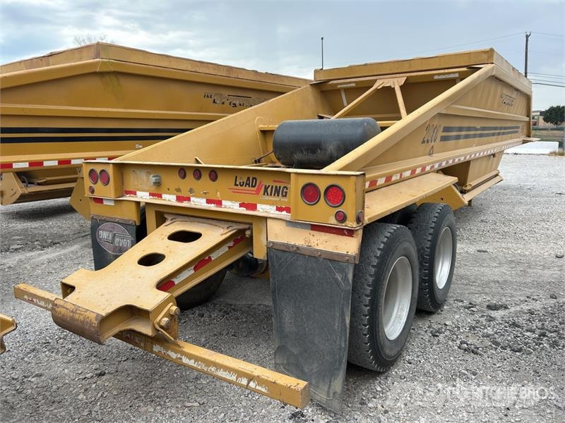 Load King 2060-40-2HD 40 ft T/A Belly Dump Trailer (Inoperab Bañeras