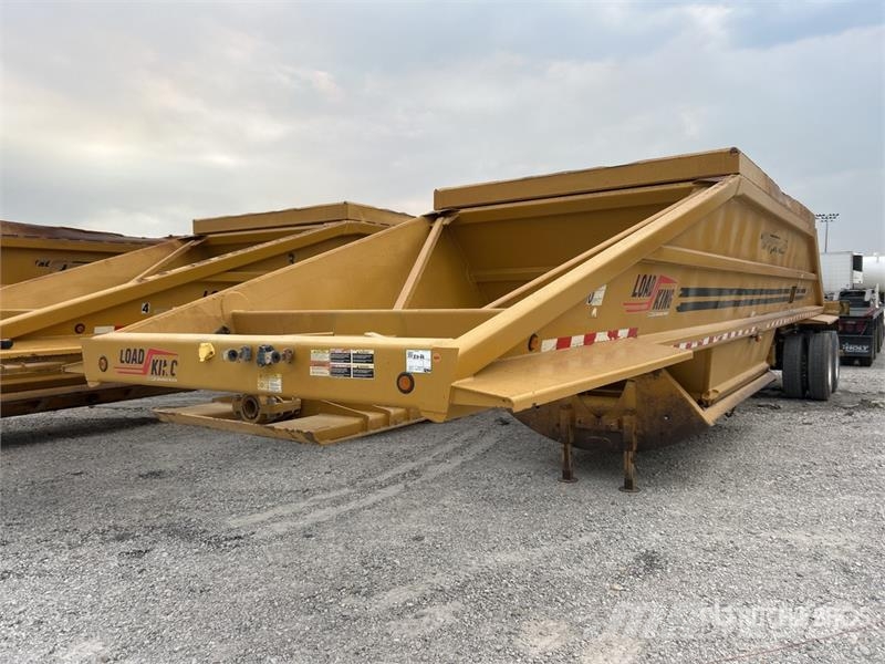 Load King 2060-40-2HD 40 ft T/A Belly Dump Trailer (Inoperab Bañeras